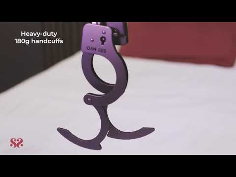 SEI MIO – Secure and Begging for Amore – Robust Metal Handcuffs