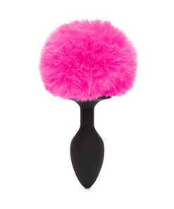 Happy Rabbit Butt Plug Large - Black/Pink