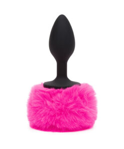 Happy Rabbit Butt Plug Large - Black/Pink
