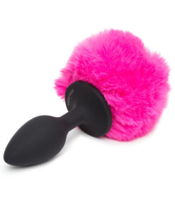 Happy Rabbit Butt Plug Large - Black/Pink