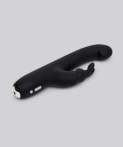 Happy Rabbit Slimline G-Spot USB Rechargeable Rabbit Vibrator Black