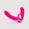 Happy Rabbit Strapless Strap On Rabbit Vibe Pink