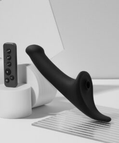 Strap On Me – Multi Orgasm Dildo – M – Black Tr