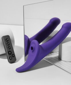 Strap On Me – Multi Orgasm Dildo – S – Purple Tr