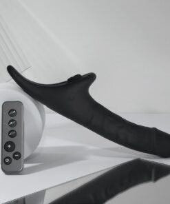 Strap On Me – Multi Orgasm Realistic Dildo – M – Black Tr