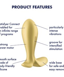 Satisfyer Intensity Plug – Gold