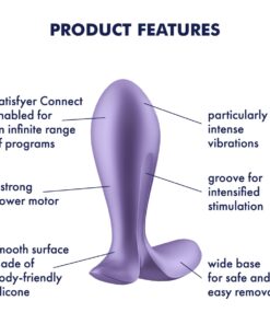 Satisfyer Intensity Plug – Purple