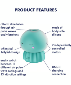 Satisfyer Jelly-cious – Double Air Pulse Vibrator