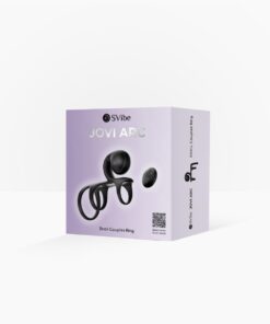 SVibe Snail JOVI ARC Couples Ring – Noir Haze
