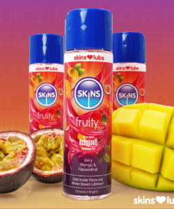 Skins Mango & Passionfruit Water Based Lubricant 4.4 fl oz (130ml)