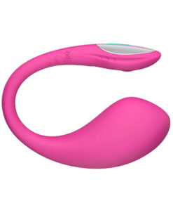 Lovense Lush 4 wearable G-spot vibrator with flexible tail – side view
