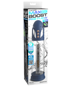 Pipedream – Pump Worx – Max Boost Pro Flow – Blue/Clear