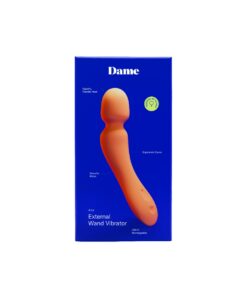 DAME – Min Mini Wand Vibrator – Papaya