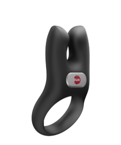 Fun Factory – Nos – Vibrating Cock Ring – Black – Rechargeable Battery
