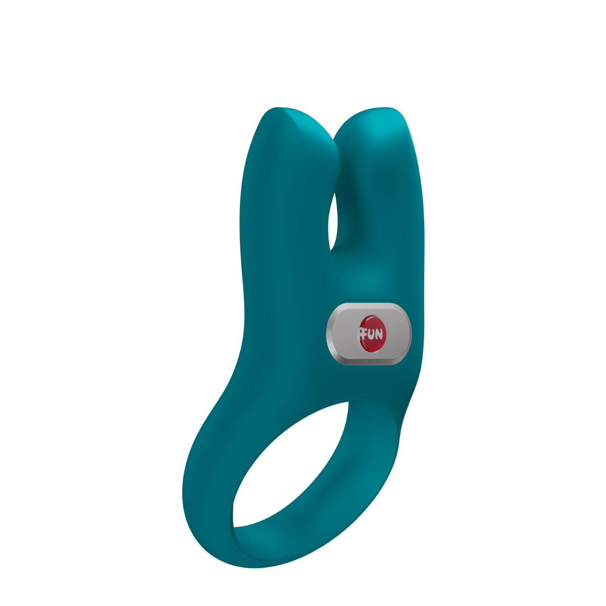 Fun Factory – Nos – Vibrating Cock Ring – Bottle Green – Rechargeable Battery