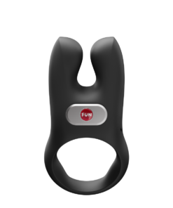 Fun Factory – Nos XL – Vibrating Cock Ring – Black – Rechargeable Battery