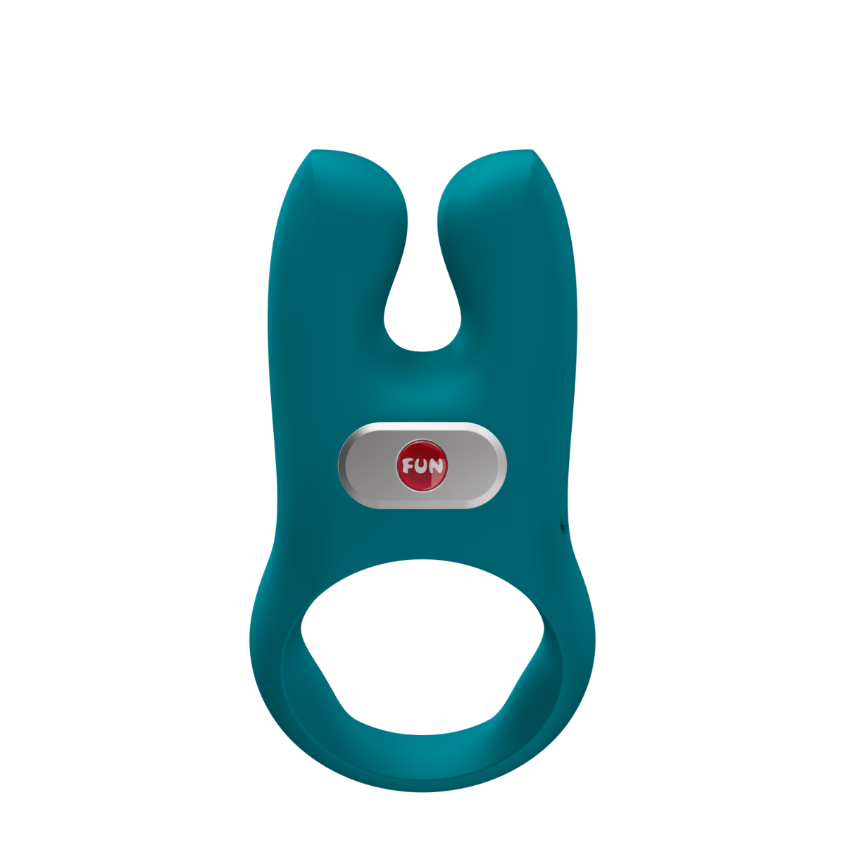 Fun Factory – Nos – Vibrating Cock Ring – Bottle Green – Rechargeable Battery