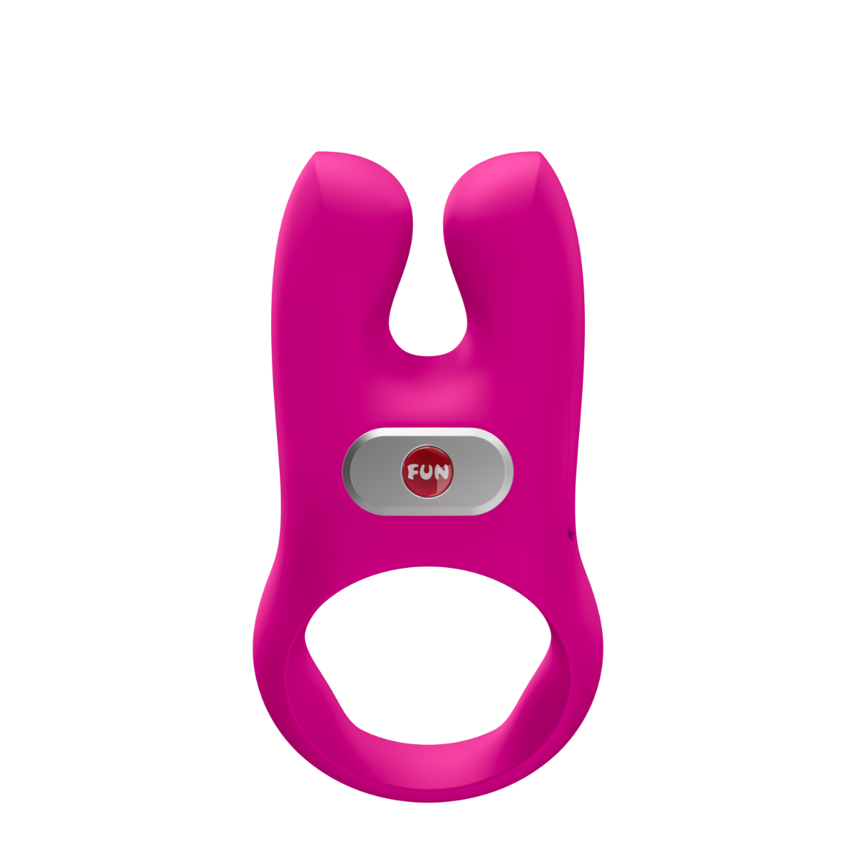 Fun Factory – Nos – Vibrating Cock Ring – Magenta – Rechargeable Battery