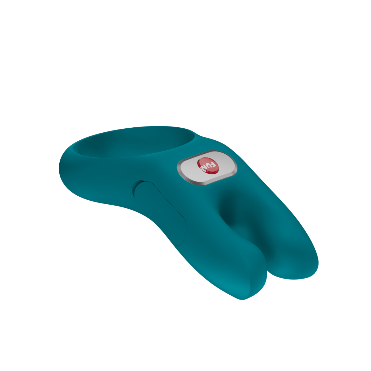 Fun Factory – Nos – Vibrating Cock Ring – Bottle Green – Rechargeable Battery