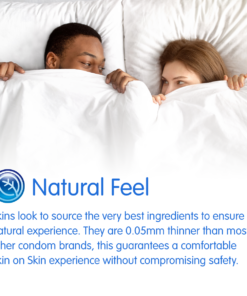 Skins Condoms Natural FOIL (BAG 500)
