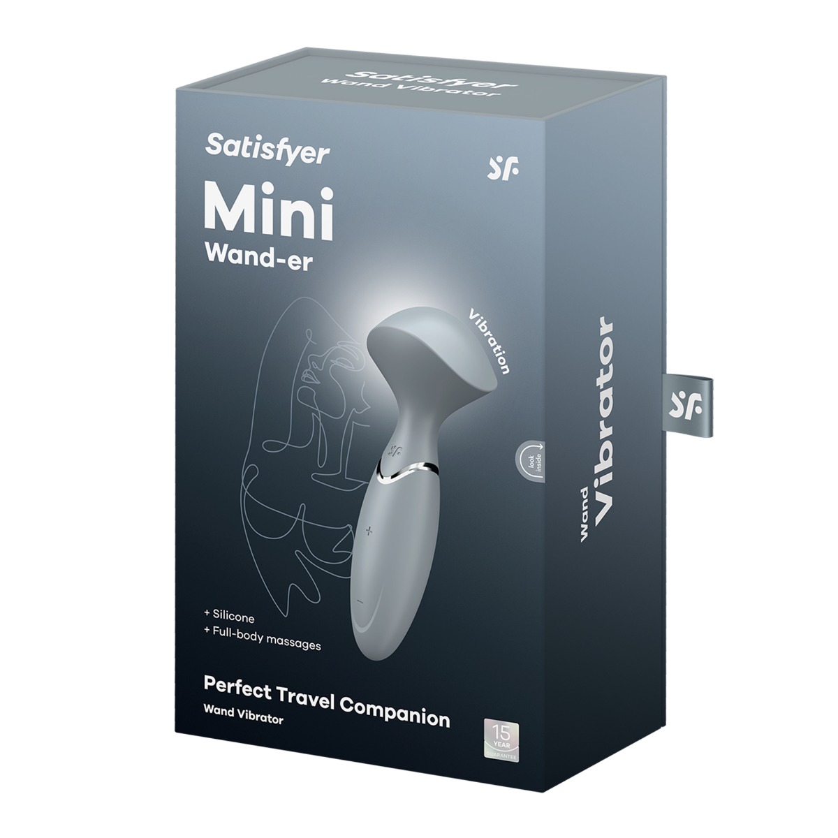 Satisfyer Mini Wand-er – Stonegray