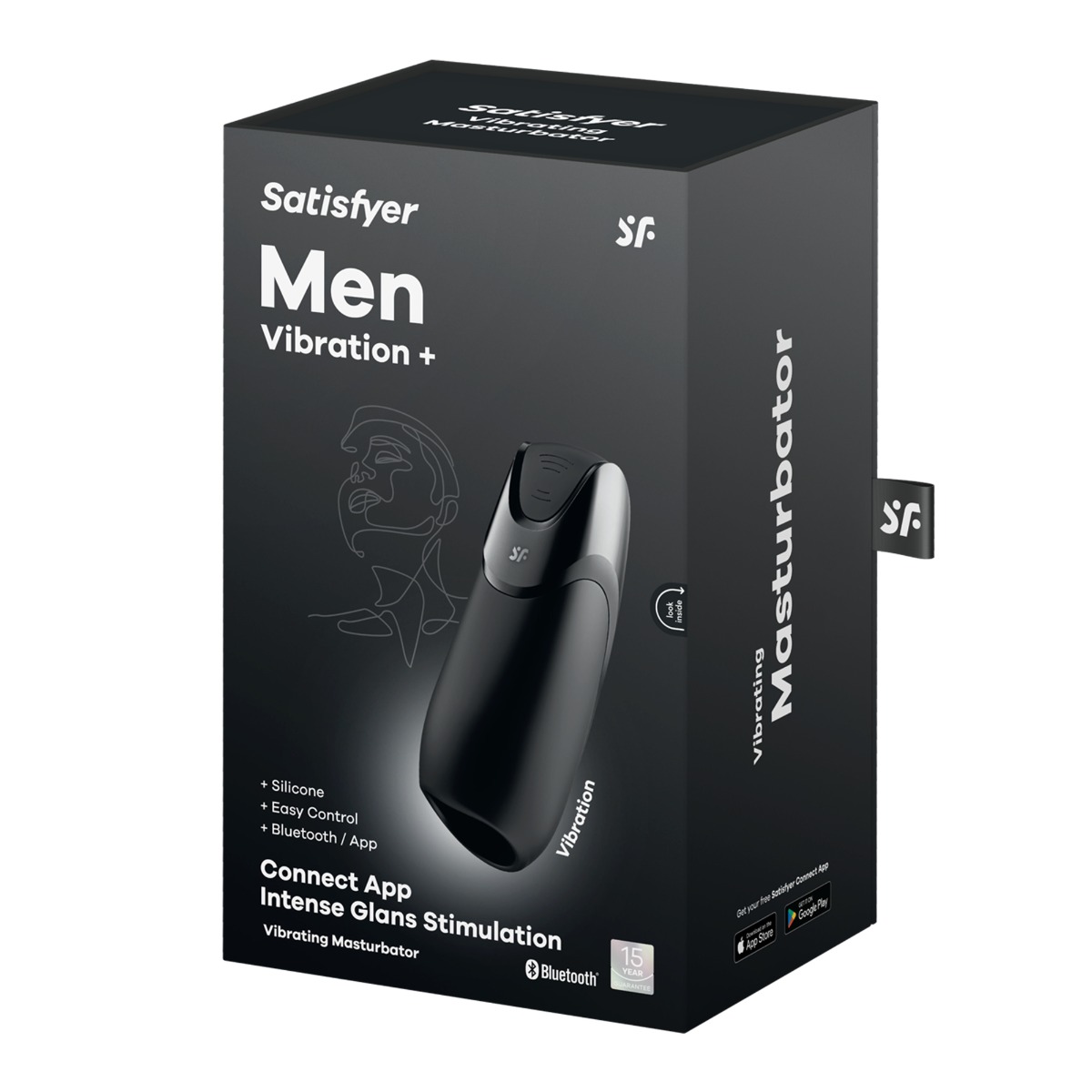 Satisfyer Men Vibration+ – Black