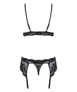 Obsessive - 810-SEG-1 3 pcs set L/XL - Black