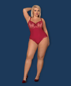 Obsessive - Rosalyne teddy XXL - Red