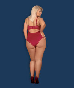 Obsessive - Rosalyne teddy XXL - Red