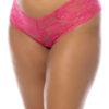 Oh La La Cheri – Goodnight Kiss Panty – 3X/4X – Pink