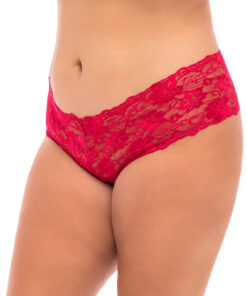 Oh La La Cheri – Goodnight Kiss Panty – 1X/2X – Red