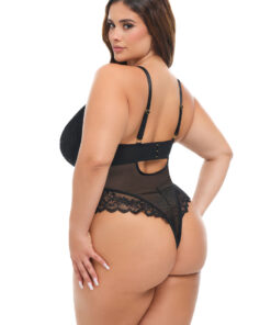 Oh La La Cheri – Valentine Teddy Plus – 3X/4X – Black