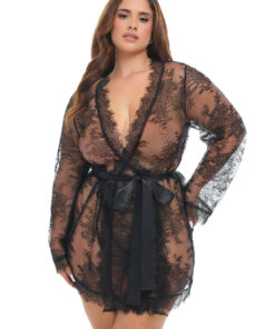 Oh La La Cheri – Amore Robe Plus – 1X/2X – Black