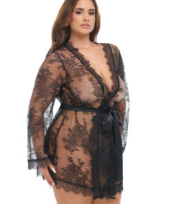 Oh La La Cheri – Amore Robe Plus – 1X/2X – Black