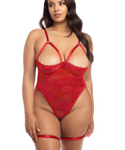 Oh La La Cheri – Elayne Teddy Plus – 3X/4X – Red