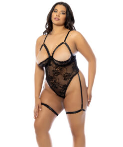Oh La La Cheri – Elayne Teddy Plus – 3X/4X – Black