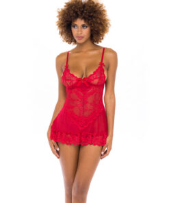 Oh La La Cheri – Valentine Babydoll L Red