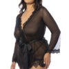 Oh La La Cheri – Provence Robe Plus – 1X/2X – Black