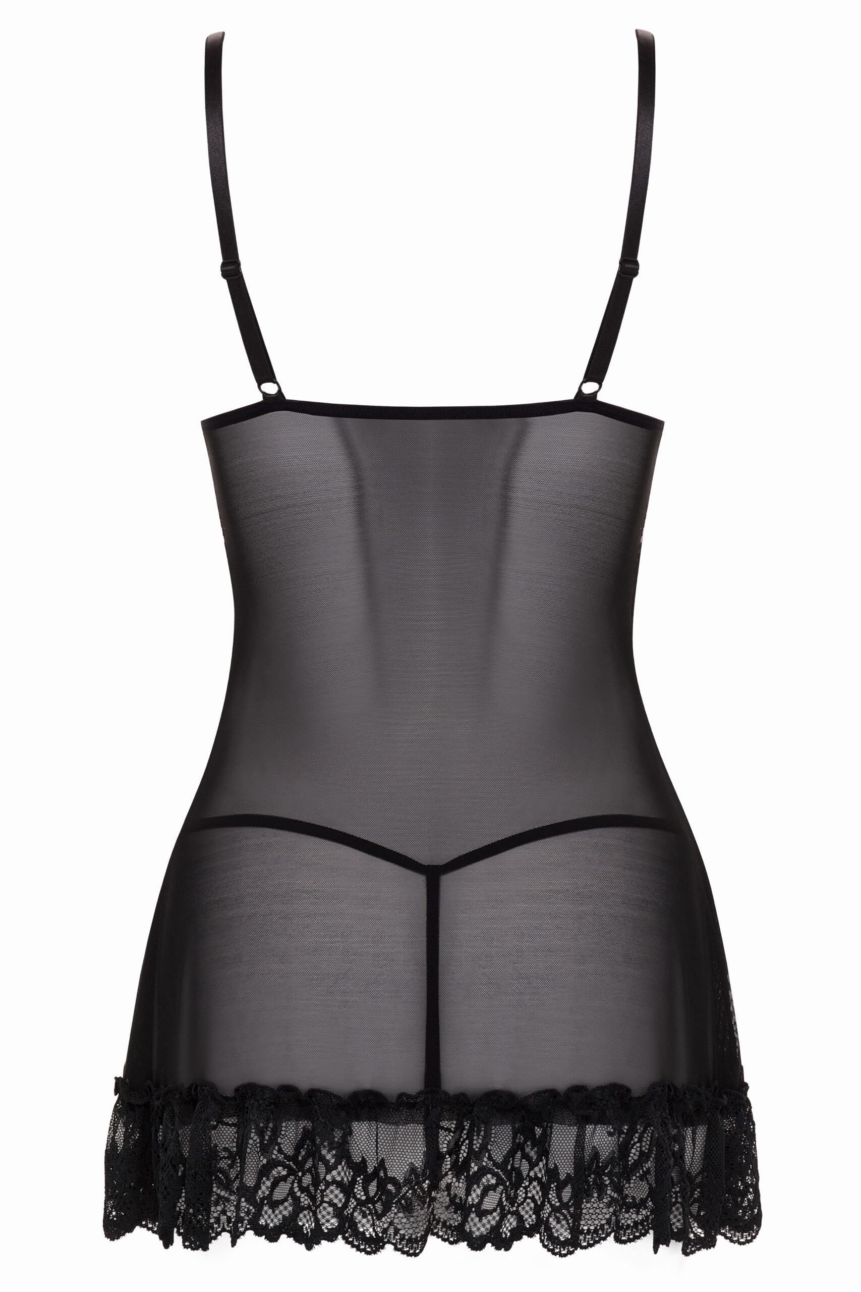 Oh La La Cheri – Valentine Babydoll L Black