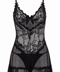 Oh La La Cheri – Valentine Babydoll XL Black