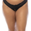Oh La La Cheri – Paradise Panty – 3X/4X – Black