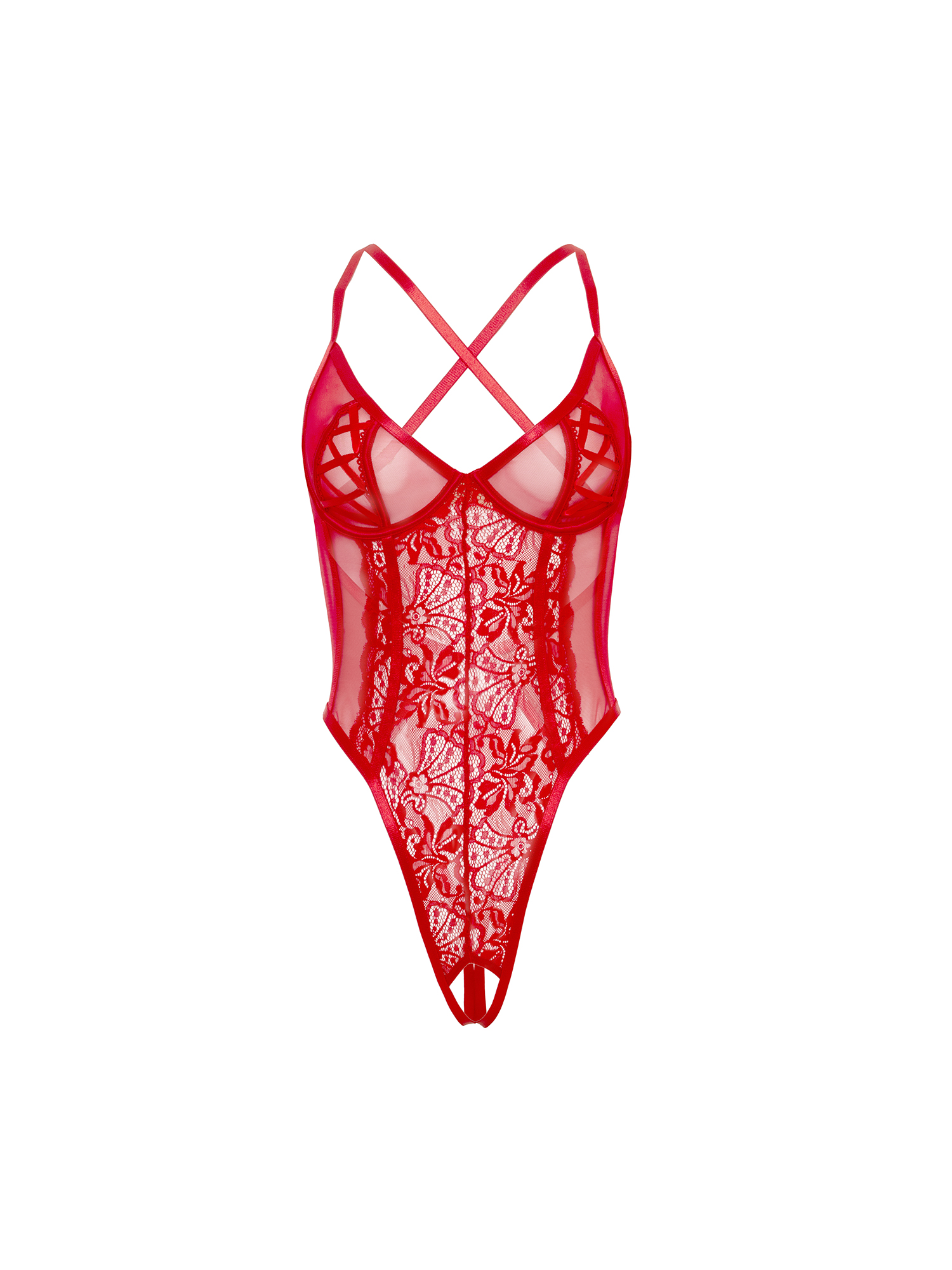 Oh La La Cheri – Brielle Teddy – L/XL – Red