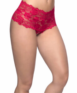 Oh La La Cheri – Goodnight Kiss Panty – L/XL – Red