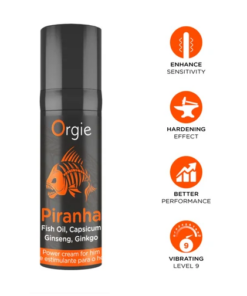 Orgie Piranha – Power Cream – 15ml