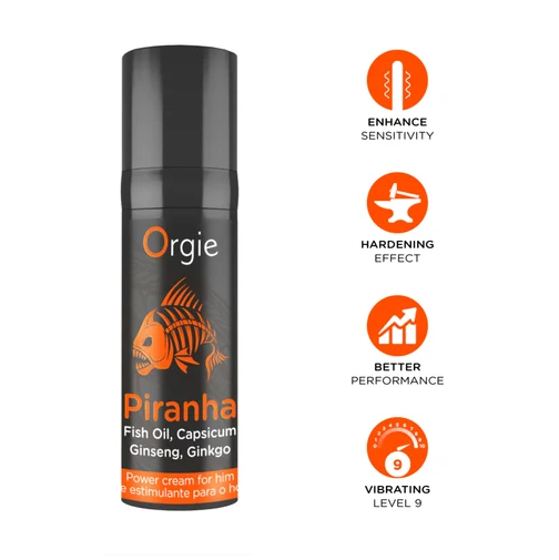 Orgie Piranha – Power Cream – 15ml