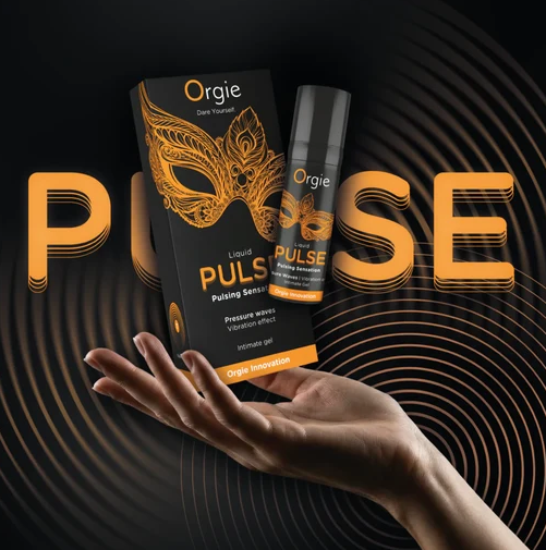 Orgie Liquid Pulse – Pulsing Sensation Intimate Gel – 15ml