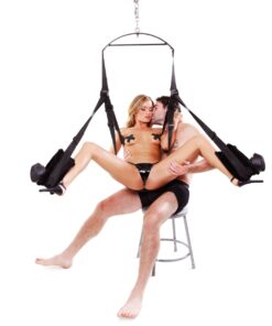 Pipedream – Fetish Fantasy Series – Spinning Fantasy Swing – Black