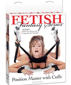 Pipedream – Fetish Fantasy Series – Position Master With Cuffs – Black