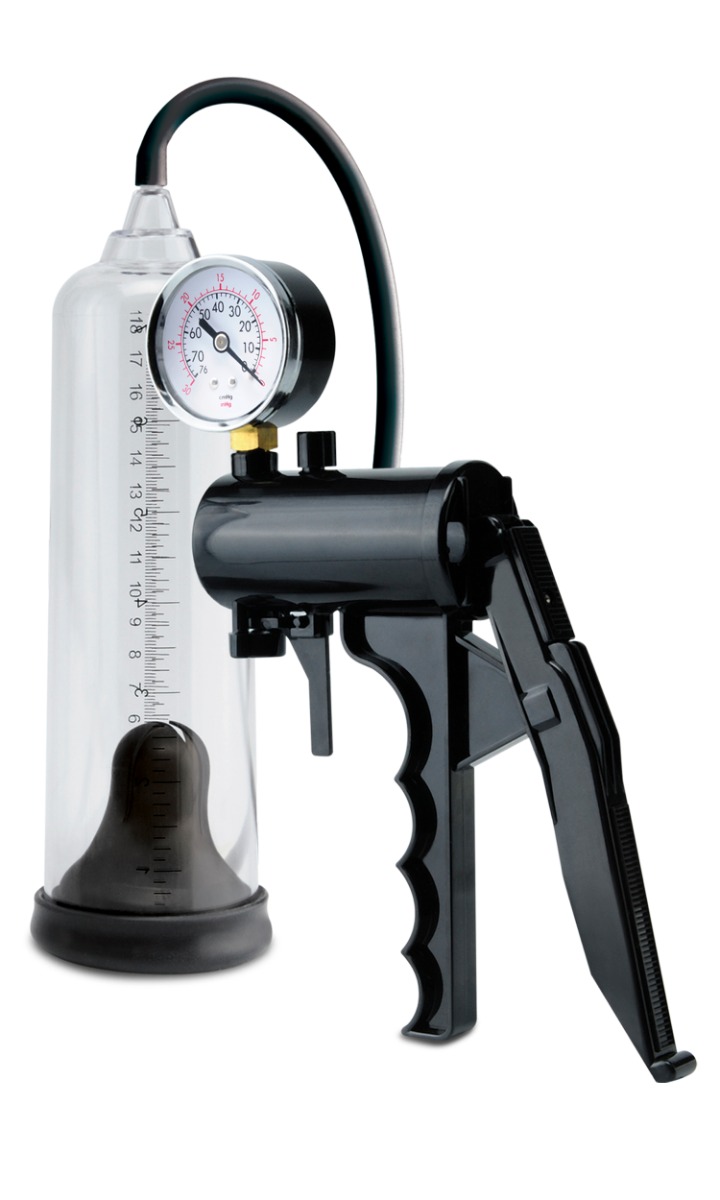 Pipedream – Pump Worx – Max-Precision Power Pump – Clear/Black