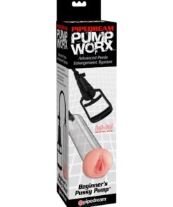 Pipedream – Pump Worx – Beginner’s Pussy Pump – Clear/Light/Black